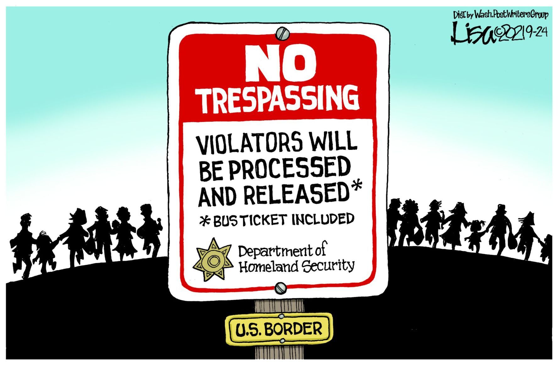 Lisa Benson cartoon